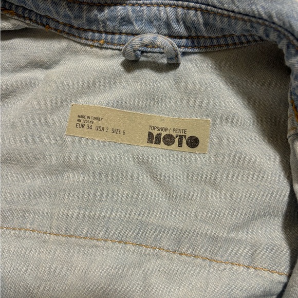 Topshop Moto Button Down - Picture 11 of 13